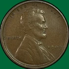 1909-VDB Lincoln Wheat Cent Choice Extremely Fine XF+ Coin #39991