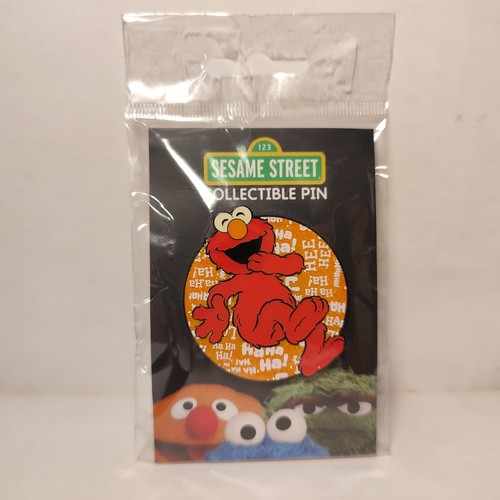 Sesame Street Laughing Elmo Enamel Pin Official Cartoon Collectible ...