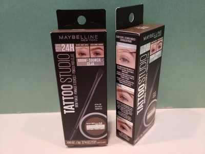 Maybelline Tattoo Studio Brow Pomade #374 Soft Brown 0.106 Oz ~ 1 PIECE