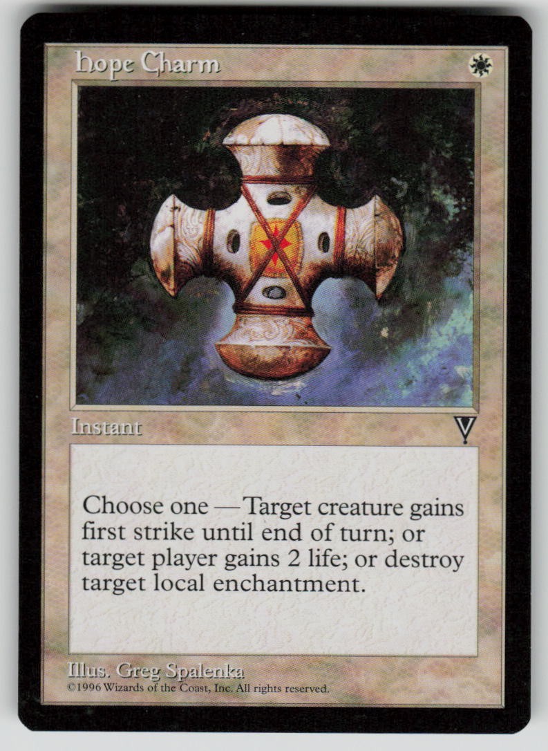 Hope Charm Common Visions MTG Near Mint