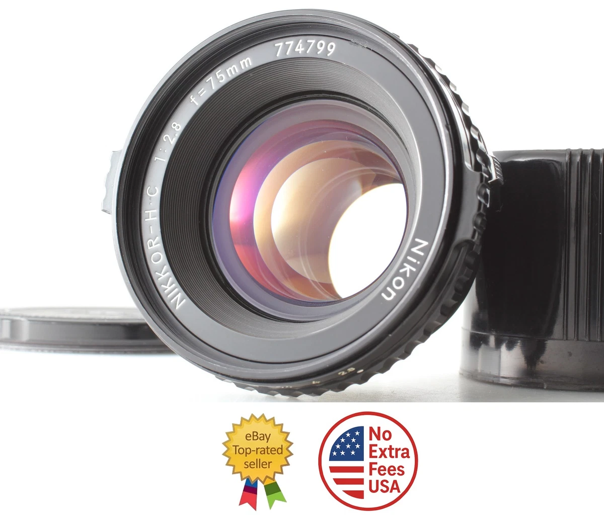 Nikon NIKKOR 75mm Focal Camera Lenses for Bronica for sale | eBay