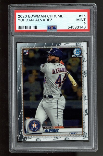 Yordan Alvarez 2020 Bowman Bowman Chrome