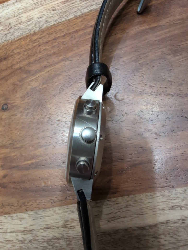 Volkswagen Design Aviator Pilot Driver Sport Car Automatic Watch Chronograph - Image 4 of 4