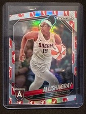 2025 Panini WNBA Prizm Basketball - Allisha Gray #16 WNBA Logo Prizm