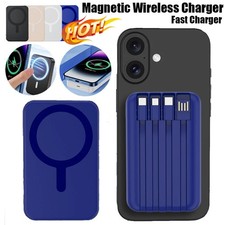 Magnetic Wireless Charger 900000mAh Power Bank Battery Pack NIFFPD