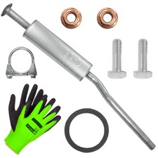 Auspuff Mitteltopf für Toyota Avensis 1 I T22 Limousine, Kombi 1.6 1.8 2.0 97-00