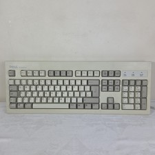 Dell RT7D5JTW QuietKey 104-Key Vintage PS/2 QWERTY Keyboard