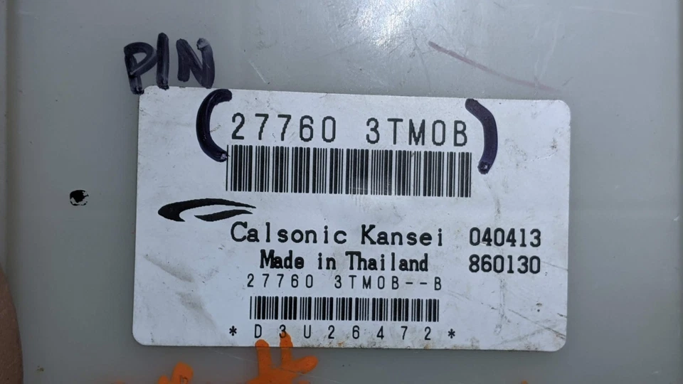 2013 Nissan Altima Climate Temperature Computer Control Module OEM 27760 3TM0B - Image 2 of 2