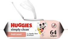 Huggies Simply Clean Baby Wipes, Fresh Scent