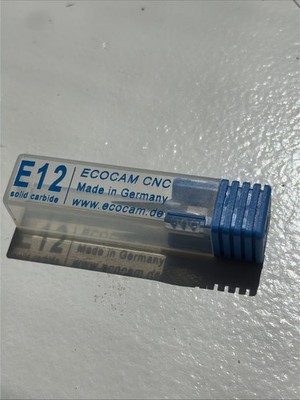 ECOCAM CNC E12 Solid Carbide Blade for CNC Tangential Cutting Modules 1 Piece