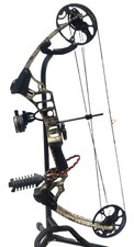 Mathews Mission Craze II RH Compound Bow w/ Dead Nuts 3, 4-Pin Fiber Optic Sight
