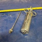 Vintage 13" Metal Veterinary Syringe Large Animal Drenching Serum Tool 3-Ring — photo 5