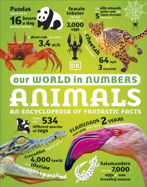 Our World in Numbers Animals by DK (Hardback Book) - Image 2
