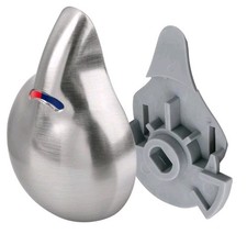 RP28595SS Single Metal Lever Handle Temperature Control Knob for Delta Faucet...