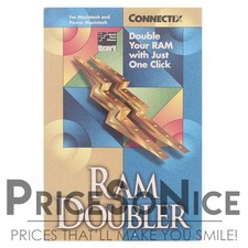 Connectix RAM Doubler Software for Macintosh and Power Mac, 1994, New Sealed
