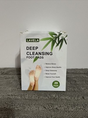 Brand New LAVELA Deep Cleansing Foot Pads  Ginger Oil Foot Pads