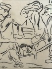GEORGE GROSZ LITHOGRAPH “FISCHER AUS POMMERN”  1926 PENCIL SIGNED — photo 3