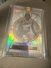 2025-26 Topps Three Basketball 91 RASHEER FLEMING /25 RC