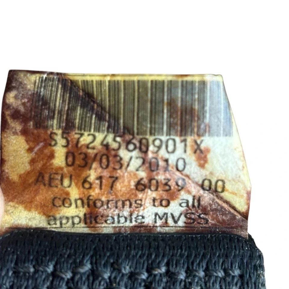 2009 - 2011 BMW 328i 328i xDrive задний центральный средний ремень безопасности натяжитель OEM - Изображение 4 из 4