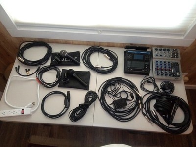 TC-Helicon VOICELIVE TOUCH 2 ++ Peavey PV6 Mixer, Mics, Cables, Headphones, MORE