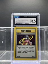 Pokémon Sabrina 20/132 1st Edition Gym Challenge Holo CGC 8.5 on eBay