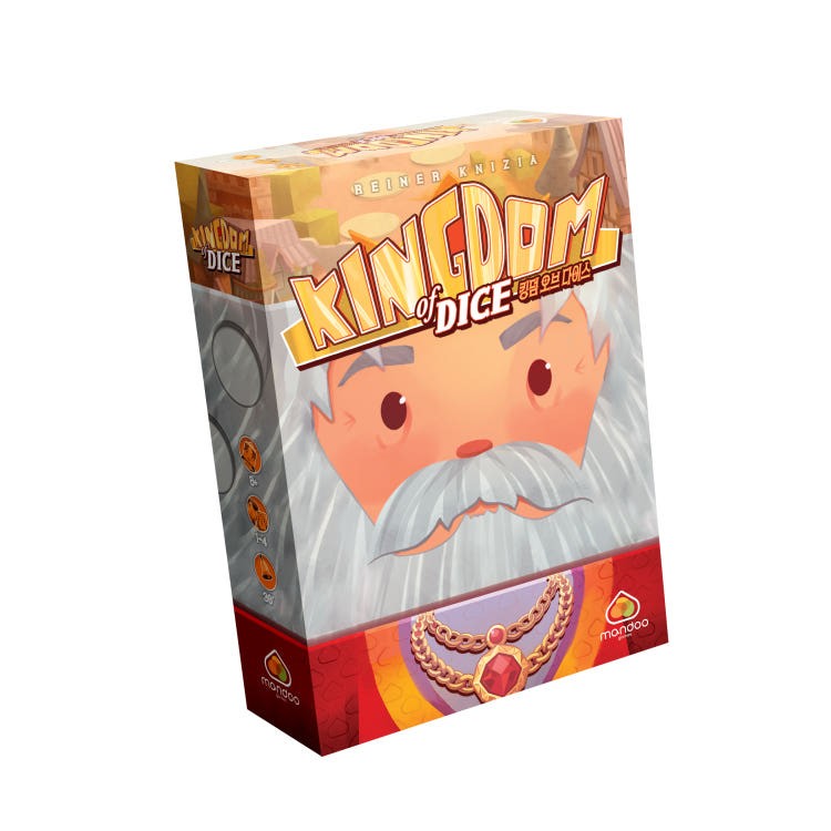 Kingdom of Dice Board Game Dice Influence Combination Party