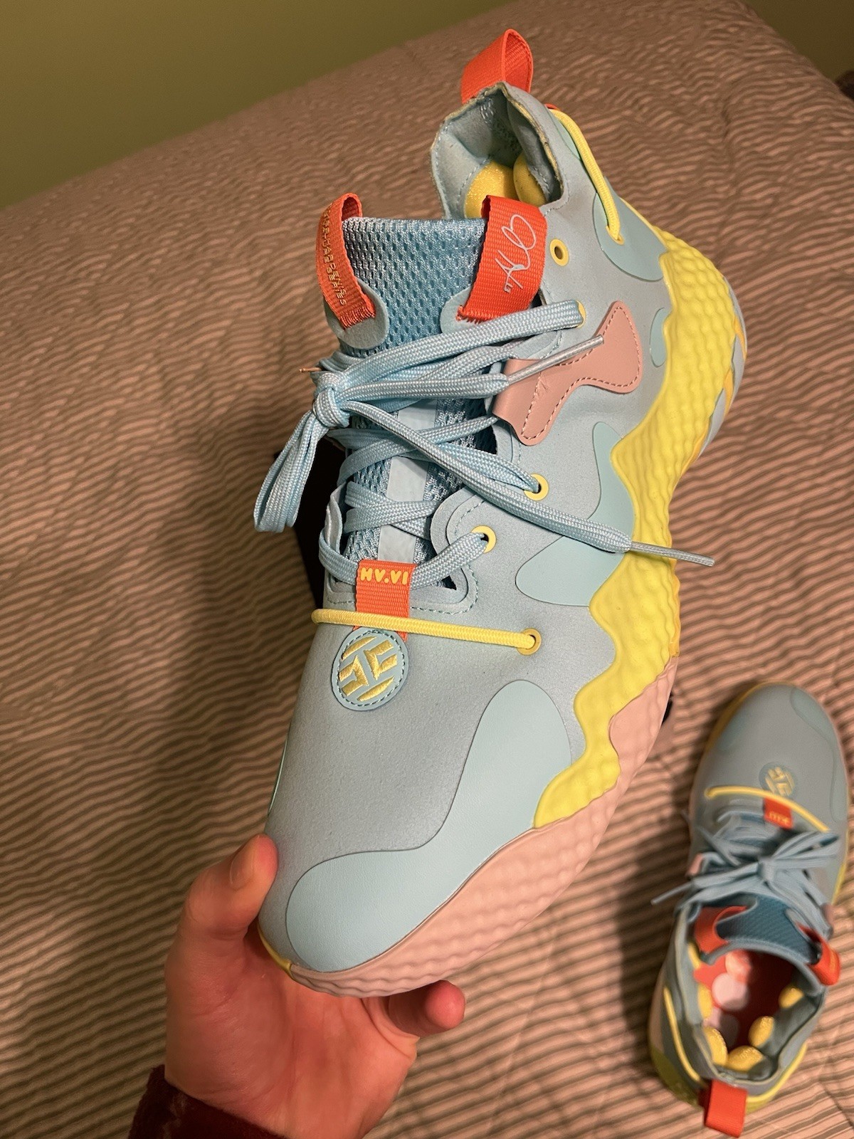 Adidas - Harden vol 6 Size 11 Mens Aqua ***BRAND NEW*** thumbnail 13