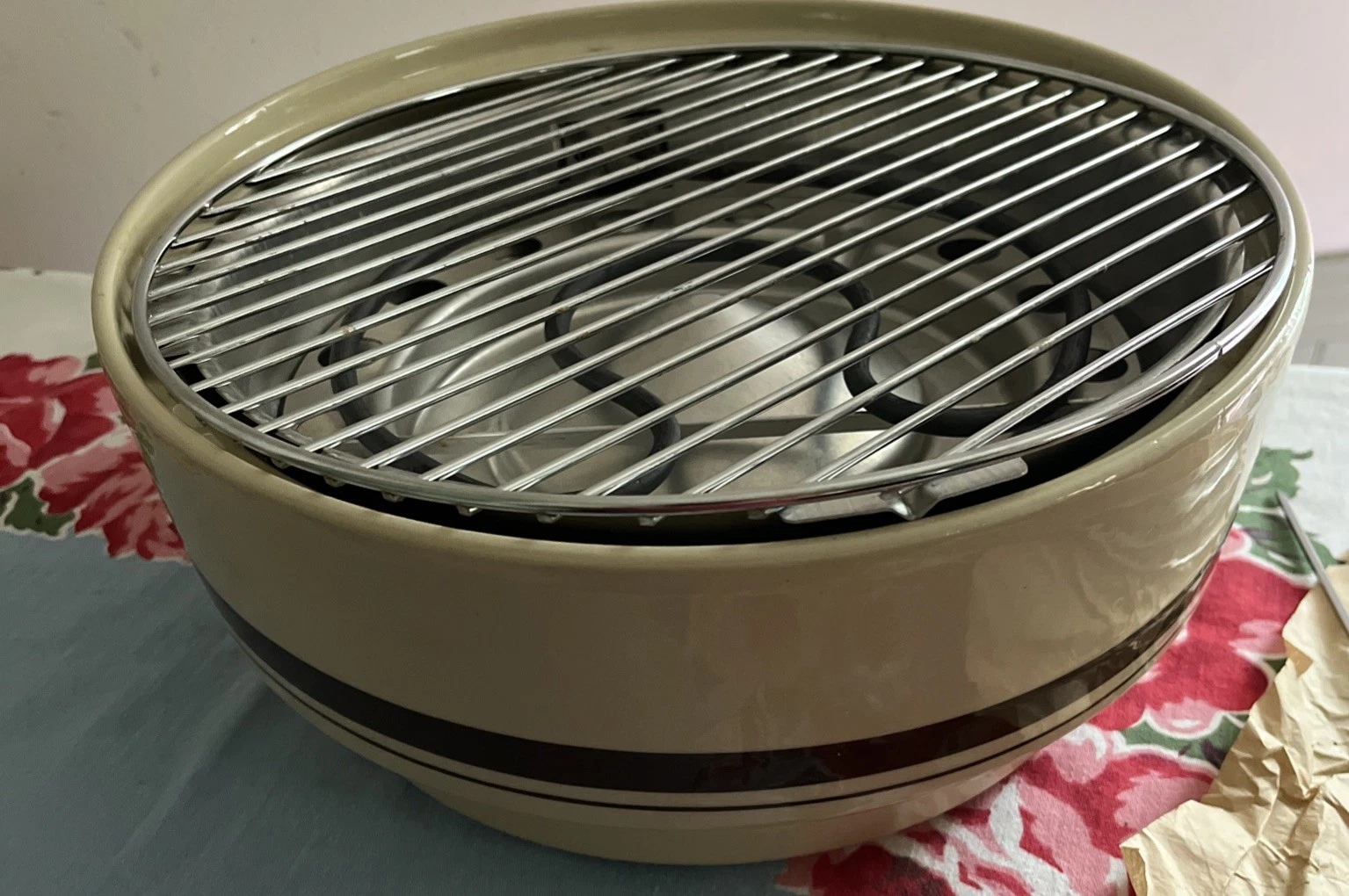 Vintage Sears Kenmore CHAR-B-QUE Indoor Electric BBQ Grill