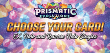 Pokémon Prismatic Evolutions EX, Reverse Holographic & Holo Rare Pick Your Card