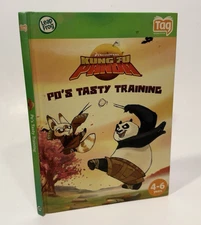 LeapFrog Tag Activity Storybook Kung Fu Panda Po's Tasty Training Preowned