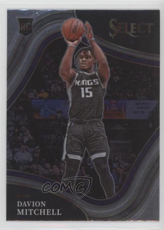 2021-22 Panini Select Courtside Davion Mitchell #280 04qn