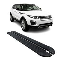 Schweller Trittbretter Schweller FüR Range Rover Evoque 2011-2018 Alu Schwarz