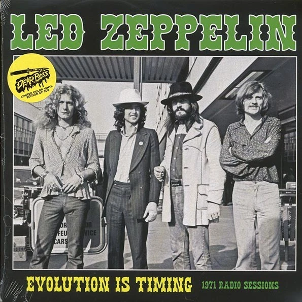 Led Zeppelin Evolution Is Timing 1971 Radio Sessions 2LP Colored Vinyl Ltd 300 - Image 3 of 4