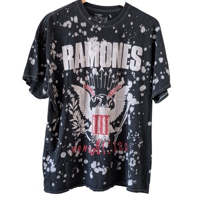 The Ramones 1234 Concert Tour T-shirt Men s XL 1992 Band Pop Culture Collectible