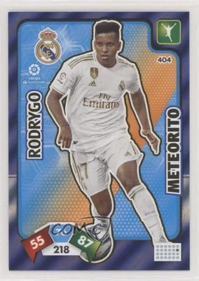2019-20 Panini Adrenalyn La Liga Meteorito Rodrygo #404 0pd3