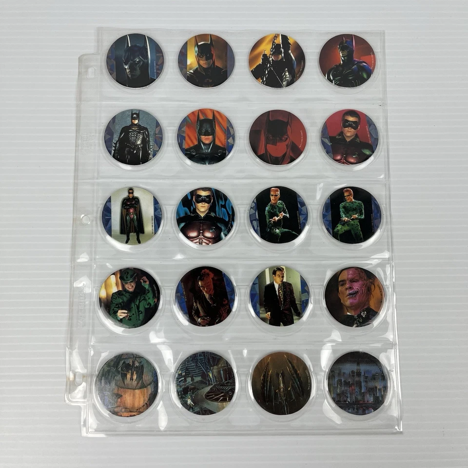 Batman Forever - POG / CAPS - Near Complete Set 59/60 by Crown & Andrews *RARE* - Image 4 of 4