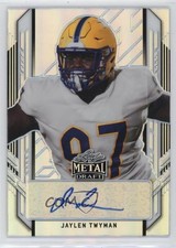 2021 Leaf Metal Draft Portrait Auto /99 Jaylen Twyman #PA-JT1 Auto 2o6