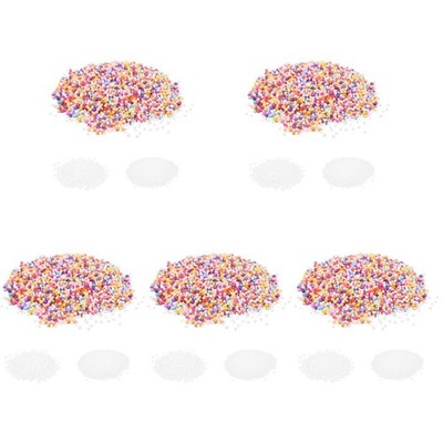 White Micro Foam Beads Reusable Stuffing for Stuffed Animals Crafts