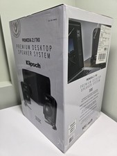 Rare New Klipsch Promedia 2.1 THX Desktop Laptop Speakers Computer Surround Base