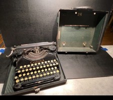 Antique Corona Four Portable Typewriter with Original Case thumbnail