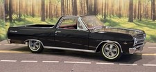 118 Exact Detail 1965 Chevrolet El Camino Black Diecast Read