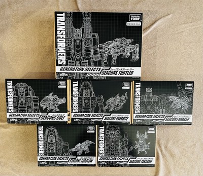 Transformers Generation Selects Seacons Piranacon Set 6 Opened As New Condition