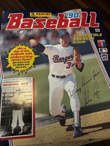 1990 Panini MLB Baseball Sticker Album, Complete Set. Ripken, Griffey ...