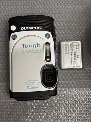 OLYMPUS STYLUS TG-870 Tough ホワイト　760 Olympus Stylus TG-870 Tough White Digital Camera 16MP ISO 125-6400