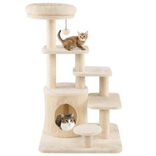 40  Multi-level Cat Tower w/Condo Padded Perch Bed Sisal Scratching Posts Ball