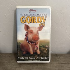 VHS - Walt Disney - Gordy - Pre-owned Tested And Working