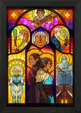 Vox Machina Stained Glass