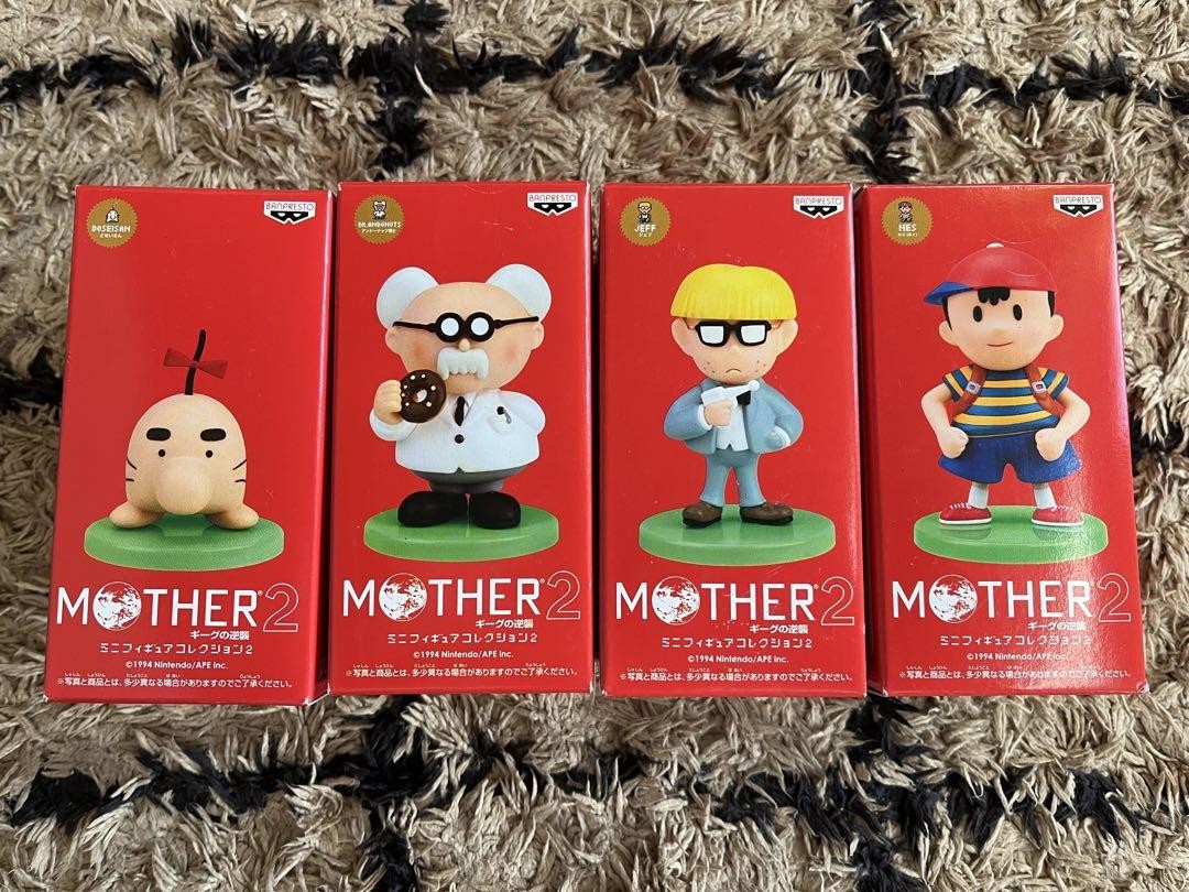 MOTHER2 ミニフィギュアコレクション アンドーナツ博士、どせいさん