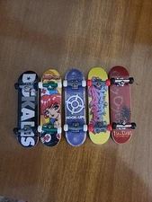 Vintage Tech Deck Very Rare Hook Ups Zoo York New Deal DGK Oyola Skateboard Lot