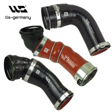 3x Verstärkter Silikon Ladeluftschlauch für BMW 5er E60 E61 535d LCI 210KW 286PS